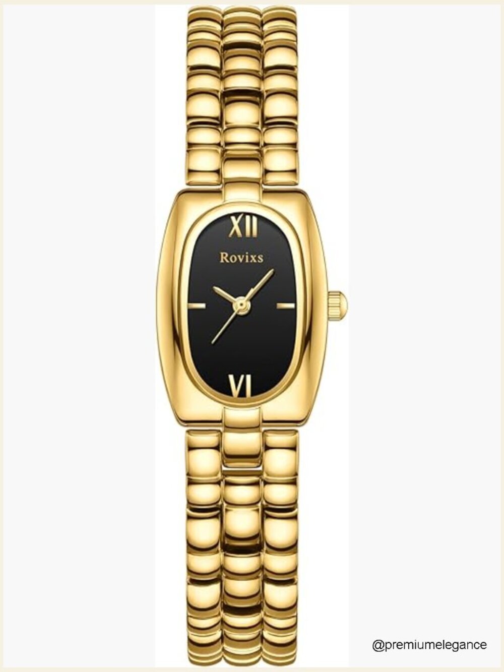 Vintage Luxury Petite Women's Watch Japanese Movement Elegant Dress Watch Water